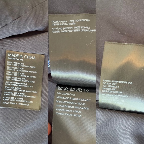 💟 CLUB MONACO Textured Cutaway Crop Single-breasted Blazer Size XS Multi - Picture 16 of 16